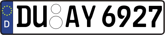 DU-AY6927