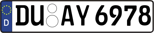 DU-AY6978