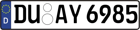 DU-AY6985