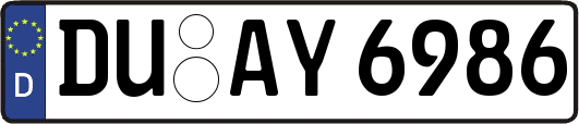 DU-AY6986