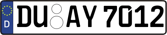 DU-AY7012