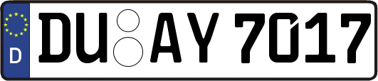 DU-AY7017