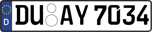 DU-AY7034