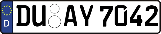 DU-AY7042