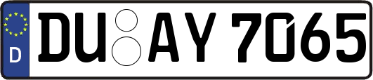 DU-AY7065