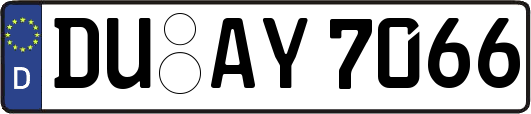 DU-AY7066