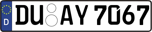 DU-AY7067
