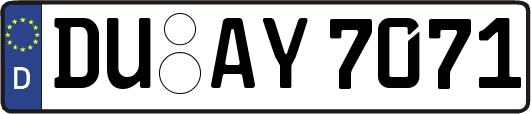 DU-AY7071