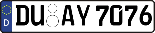 DU-AY7076