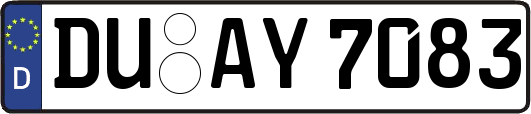 DU-AY7083