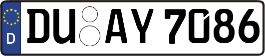 DU-AY7086