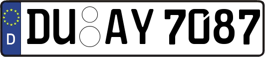 DU-AY7087