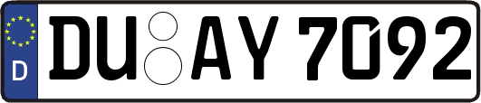 DU-AY7092