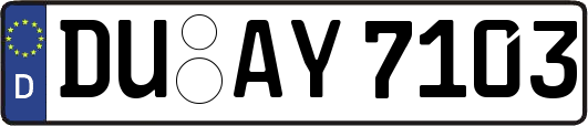 DU-AY7103