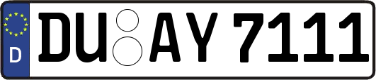 DU-AY7111