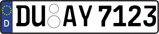 DU-AY7123