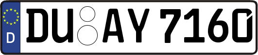 DU-AY7160