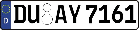 DU-AY7161