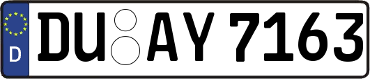 DU-AY7163