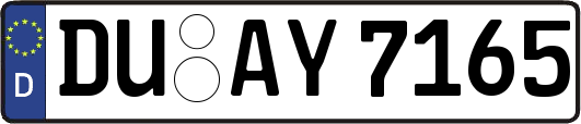 DU-AY7165