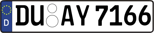 DU-AY7166