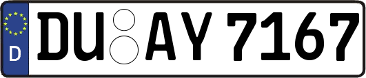 DU-AY7167