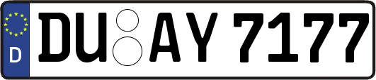 DU-AY7177