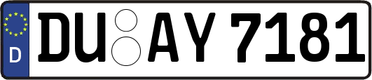 DU-AY7181