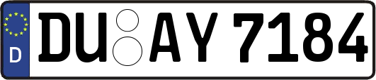 DU-AY7184