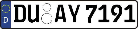 DU-AY7191