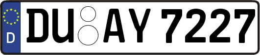 DU-AY7227