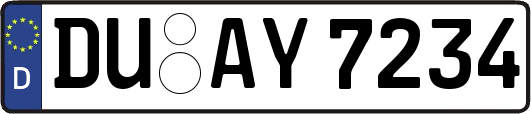 DU-AY7234