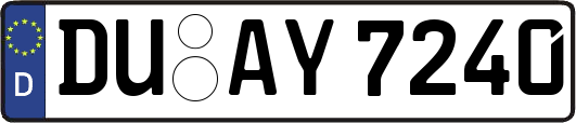 DU-AY7240