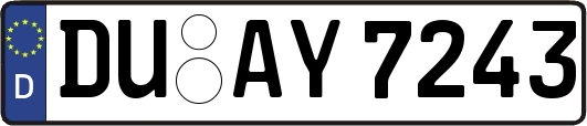 DU-AY7243