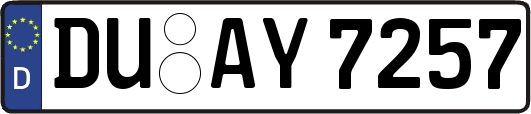 DU-AY7257