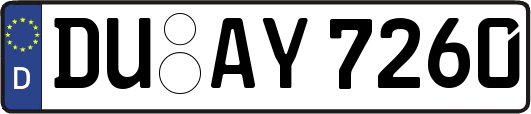 DU-AY7260
