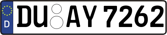 DU-AY7262