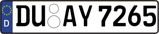 DU-AY7265