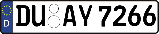 DU-AY7266