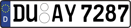DU-AY7287