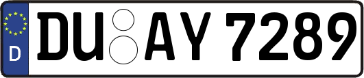 DU-AY7289