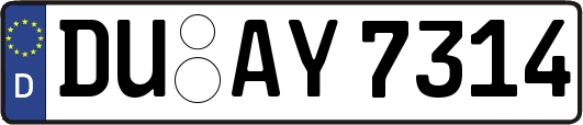 DU-AY7314