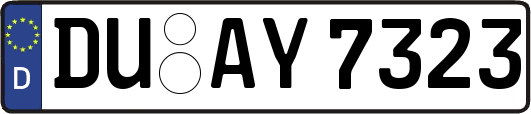 DU-AY7323