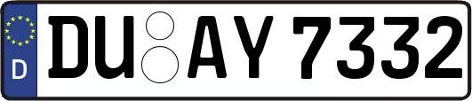 DU-AY7332