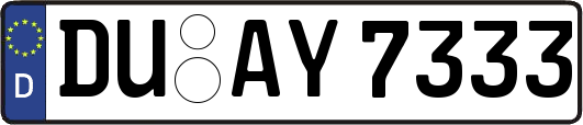 DU-AY7333