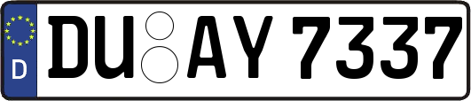 DU-AY7337