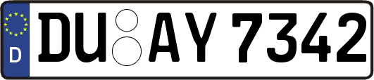 DU-AY7342