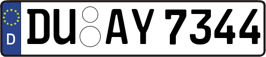 DU-AY7344