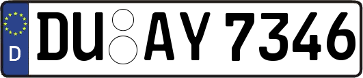 DU-AY7346
