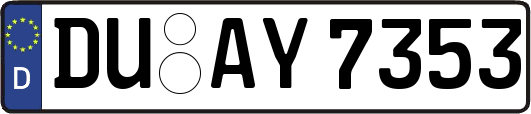 DU-AY7353